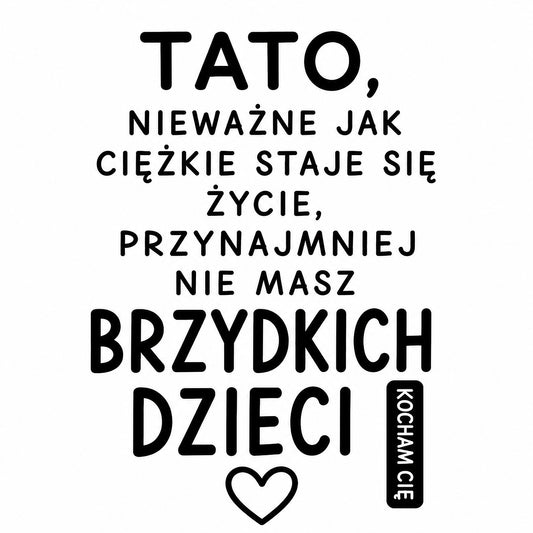 Nieśmiertelnik dla Taty - Grawer z Humorem - Bejesa