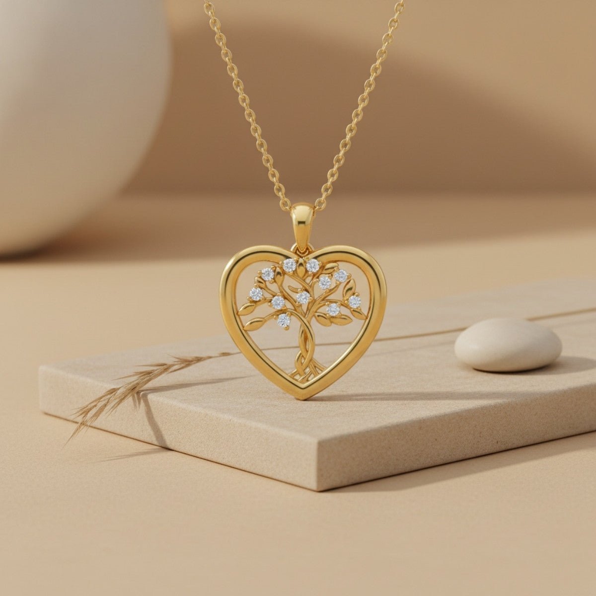 Naszyjnik dla Mamy - Drzewo życia - Z dedykacją - Bejesa