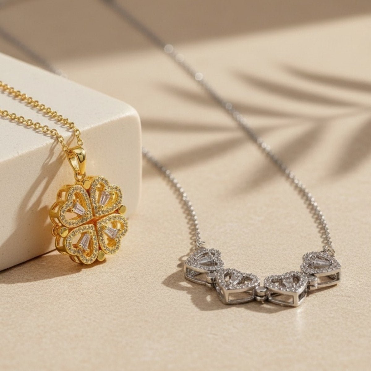 Naszyjnik dla Córki - Koniczynka - Najwspanialsze Uczucie od rodziców - Bejesa