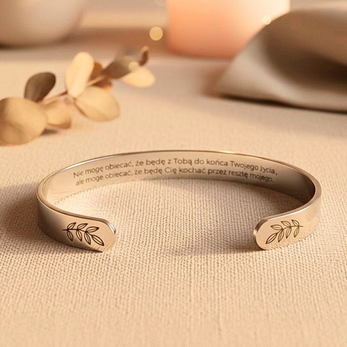 Bransoletka dla Córki - Bransoletka z grawerem - Bejesa