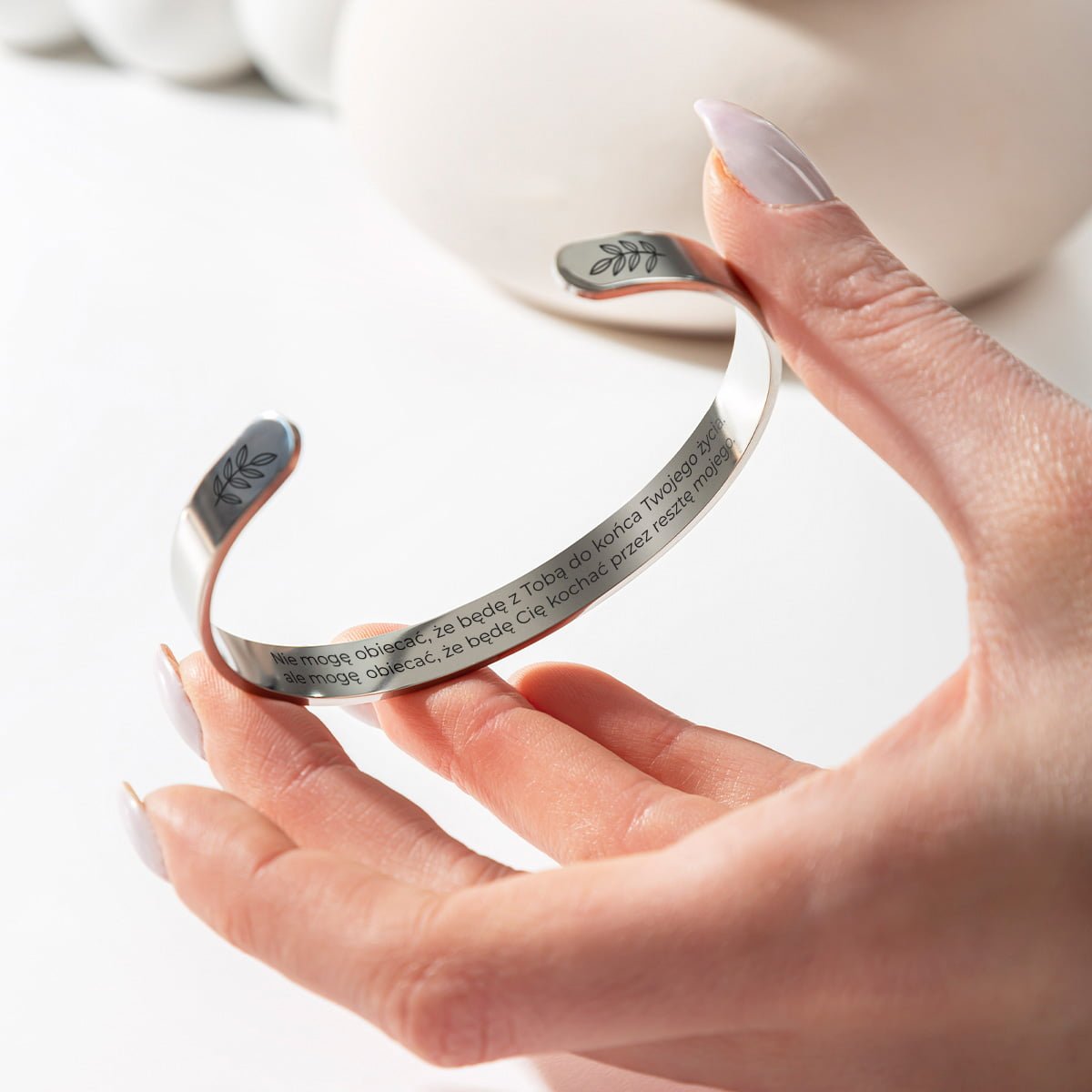 Bransoletka dla Córki - Bransoletka z grawerem - Bejesa