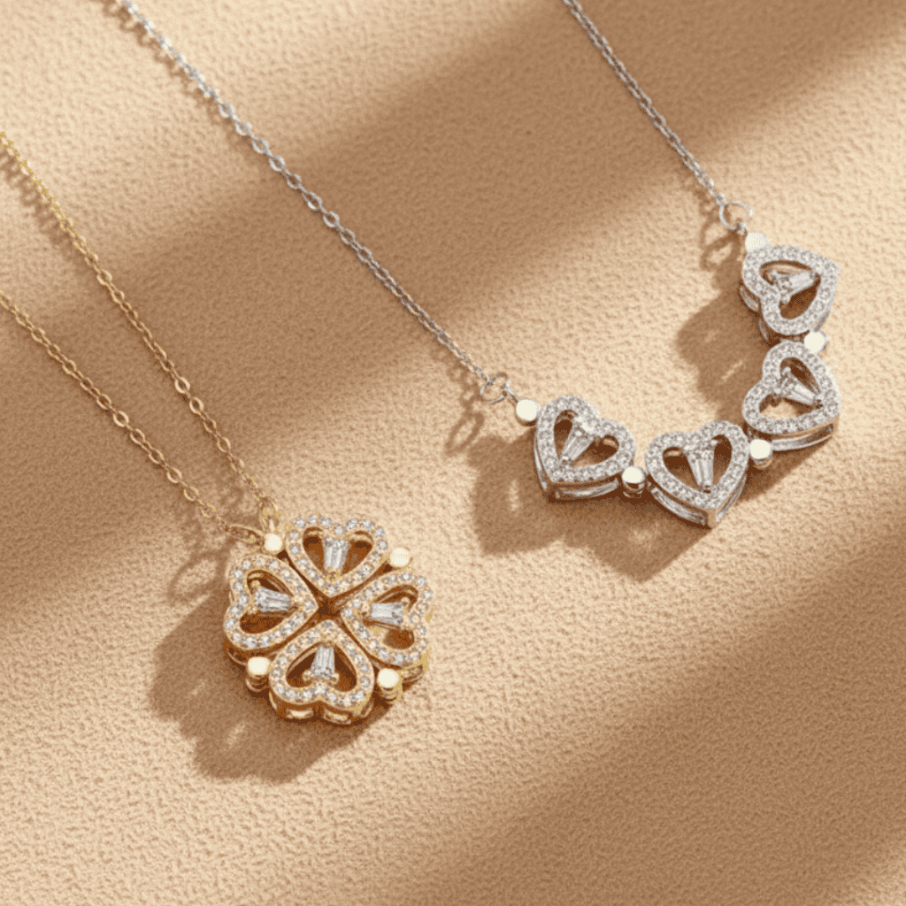 Naszyjnik Koniczynka - Z dedykacją - Bejesa