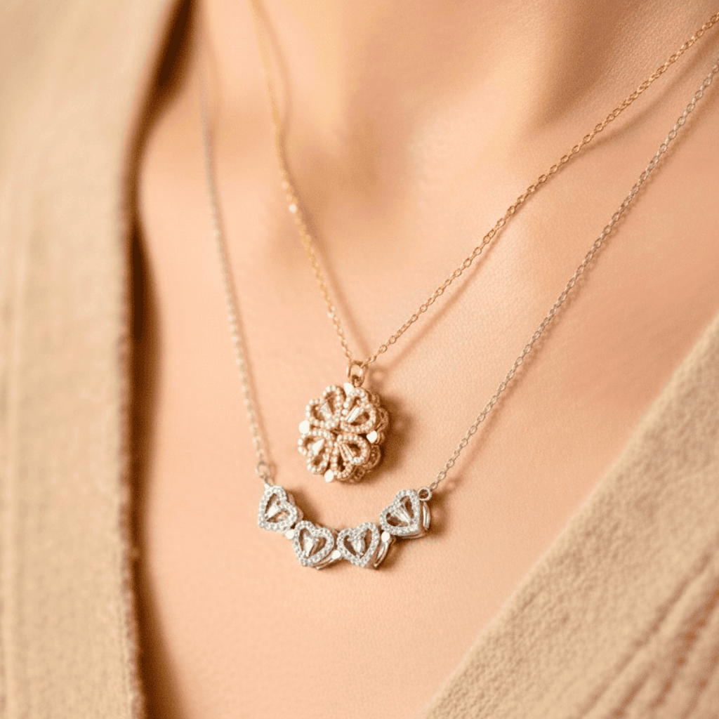 Naszyjnik Koniczynka - Z dedykacją - Bejesa