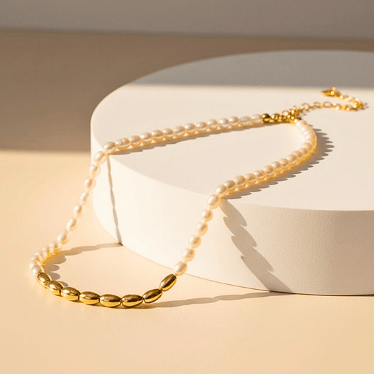 Naszyjnik z pereł - Damski naszyjnik - Bejesa