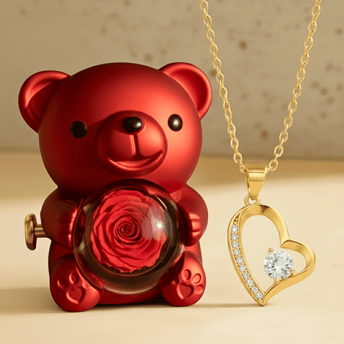 Miś Niespodzianka z Biżuterią - Idealny Prezent - Bejesa