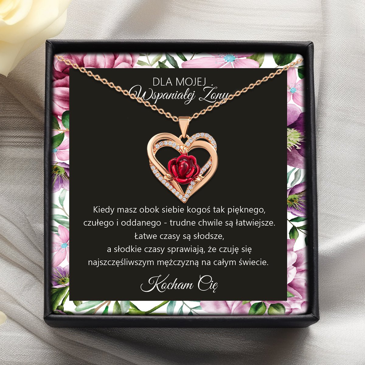 Prezent dla Żony - Podwójne Serce - Łatwe czasy - Bejesa