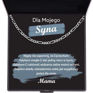 naszyjnik-figaro-meski-dla-syna-stal-prezent-swieta-boze-narodzenie- srebrny