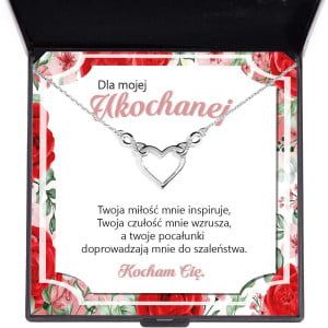 Naszyjnik Nieskończona Miłość z dedykacją dla ukochanej