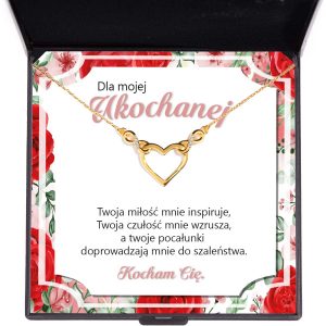 Naszyjnik Nieskończona Miłość z dedykacją dla ukochanej