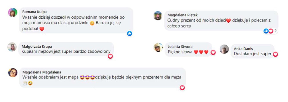 Opinie klientów Bejessa