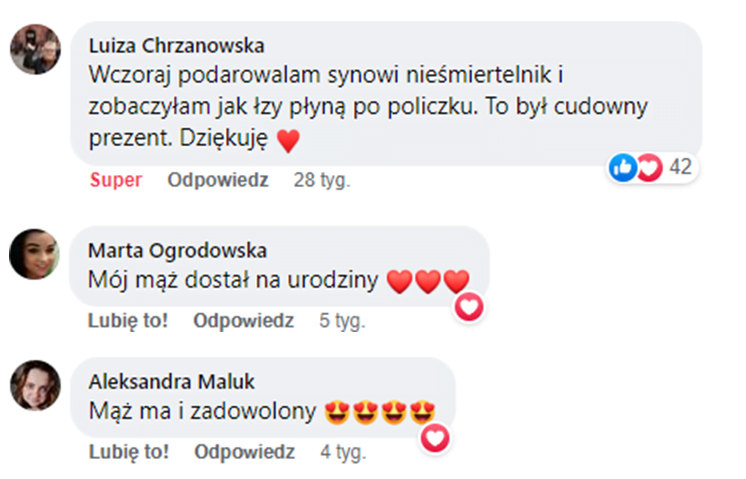 Opinie klientów Bejessa