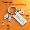 Breloczek z personalizowanymi zawieszkami