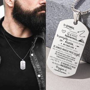 NIEŚMIERTELNIK - DLA SYNA - droga do celu - srebrny - ŚL Rajza do cilu