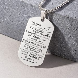 NIEŚMIERTELNIK - DLA SYNA - droga do celu - srebrny - ŚL Rajza do cilu srebrny