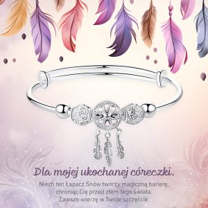 BRANSOLETKA - DLA CÓRKI - łapacz snów - (4) - PL (1)