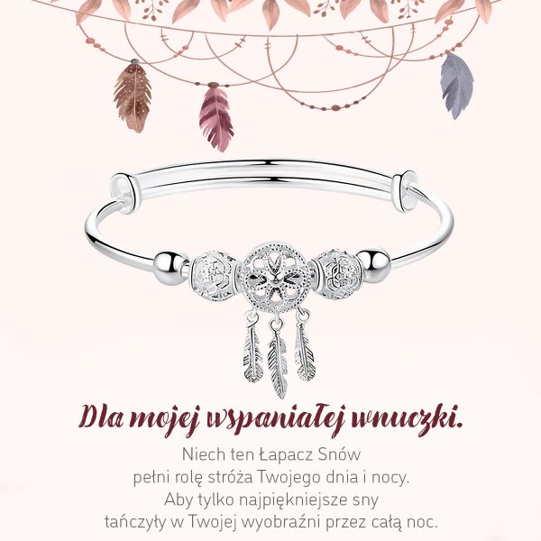 BRANSOLETKA - DLA WNUCZKI - łapacz snów - (1) - PL (1)