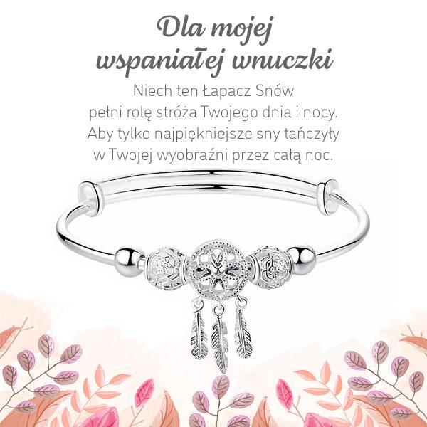 BRANSOLETKA - DLA WNUCZKI - łapacz snów - (8) - PL (1)