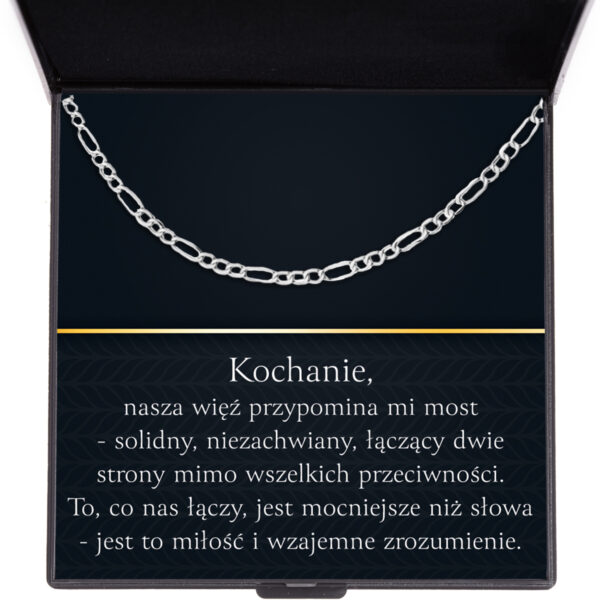 NASZYJNIK-DLA-UKOCHANEGO-most-figaro-srebrne