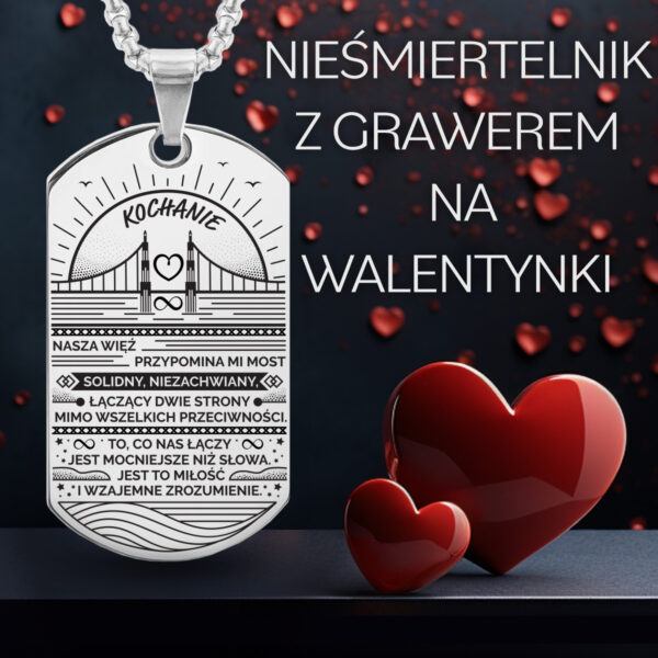 NASZYJNIK - mockup reklamowy - nieśmiertelnik - męski - reklama - grafika główna - walentynki - MOST (1)