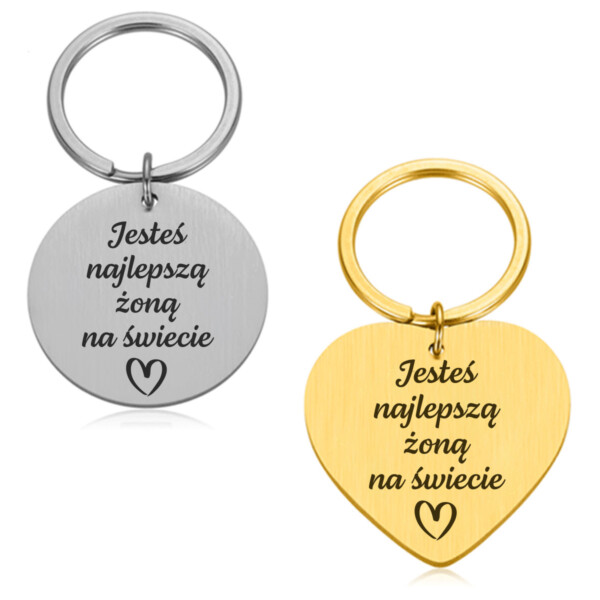 GRAWERY - BRELOK - NAJLEPSZA NA ŚWIECIE - ŻONA (9)