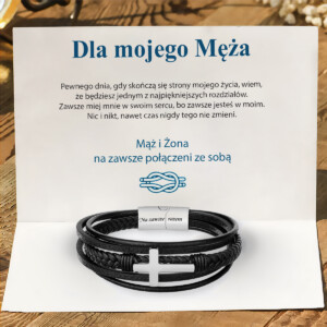 BRANSOLETKA - DLA MĘŻA - połączenie - z krzyżem - główna - PL (1)