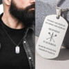 Personalizowany Nieśmiertelnik - Dedykacja dla Brata - Bejessa